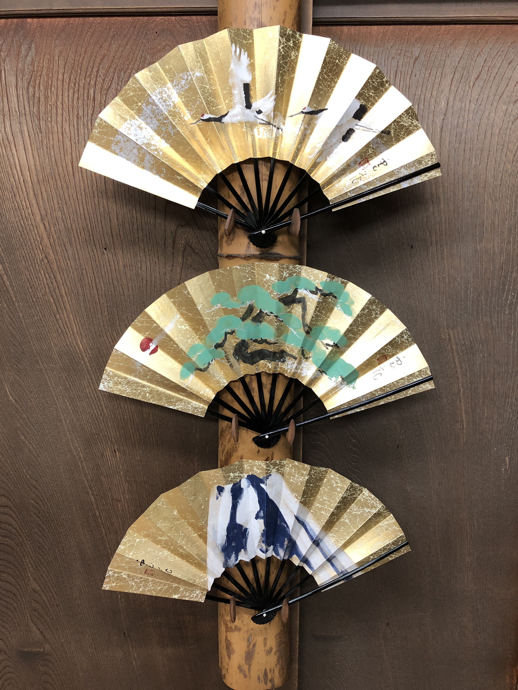 小さいサイズの飾り扇子ができました | 京都の扇子専門店：山武扇舗のブログ