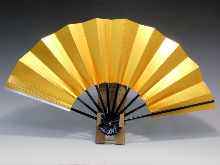 舞扇子(塗骨)金銀